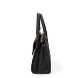 Borsa a mano da donna Ecopelle e Zip 614-2-BLACK Diana&co