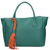Rosalie Borsa a spalla da donna 100% pelle 06503-D91 PAVONE Gave Lux