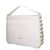 Erisia Chic Borsa a spalla da donna Vera pelle B17223-BIANCO Braccialini