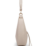 Borsa a spalla da donna 100% pelle vegana PU 715-1PT-BEIGE Diana&co