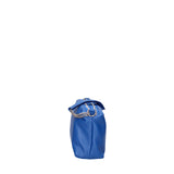 Borsa a spalla da donna Vera pelle 07141-D22 BLUETTE Viola Castellani