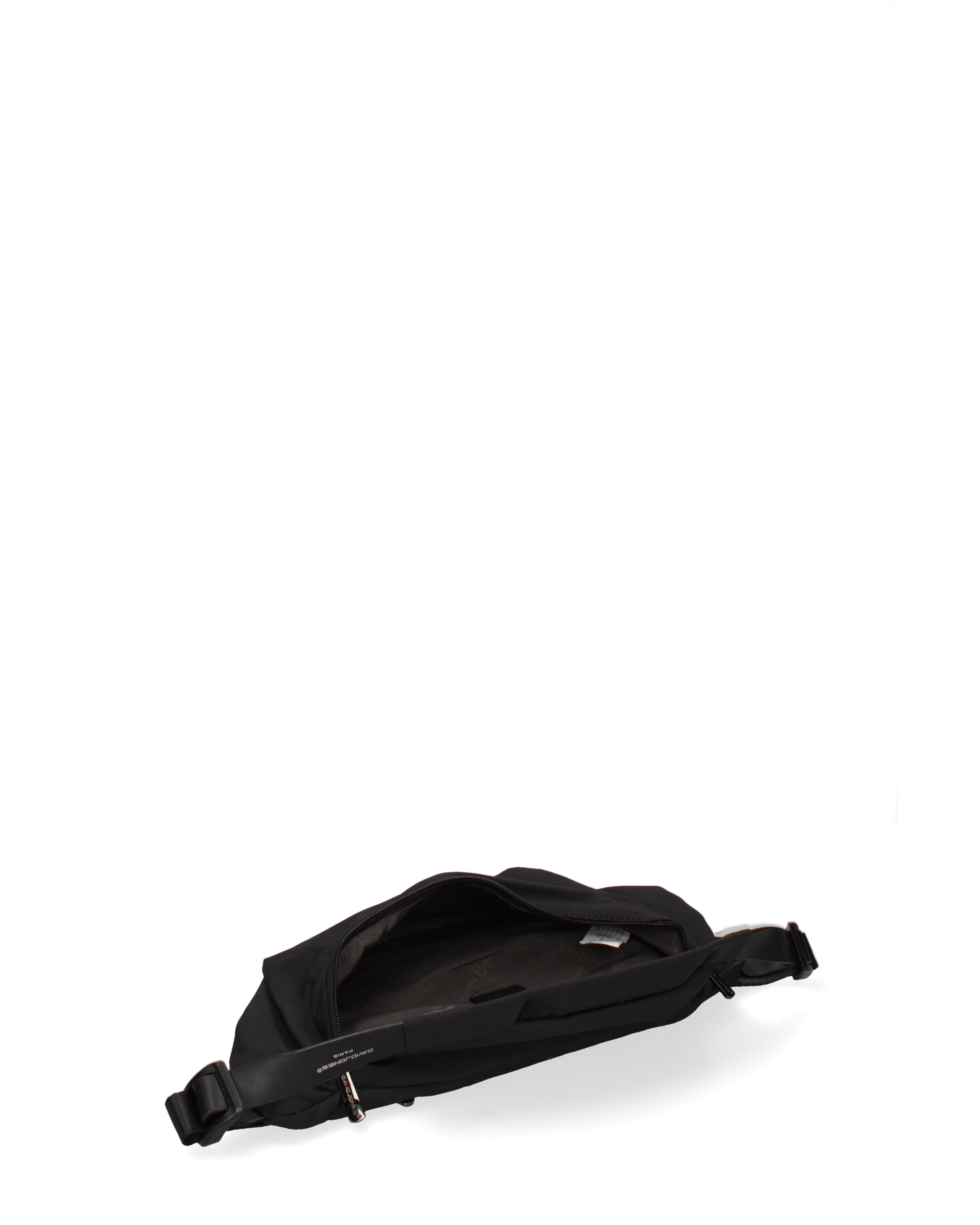 Marsupio unisex nylon e ecopelle Casual F6736-1-BLACK David Jones