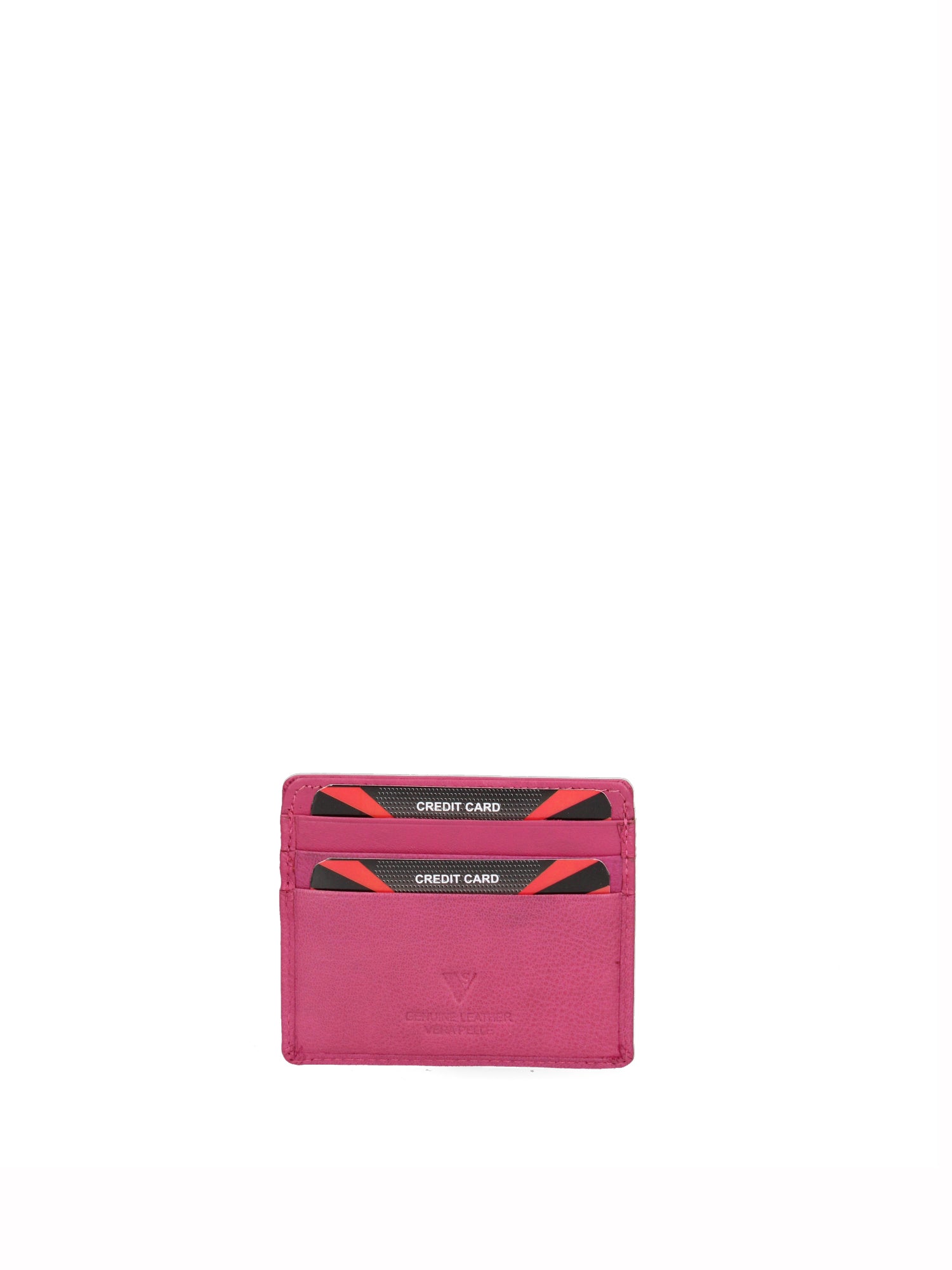 Portacarte uomo in vera pelle Casual IN-1073-FUXIA Sergio Valentini