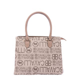 Borsa a mano da donna Ecopelle e poliestere BC1370-MARRONE B Cavalli