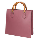 Lorenza Borsa a mano da donna Vera pelle 06524-P627 GLICINE Gave Lux