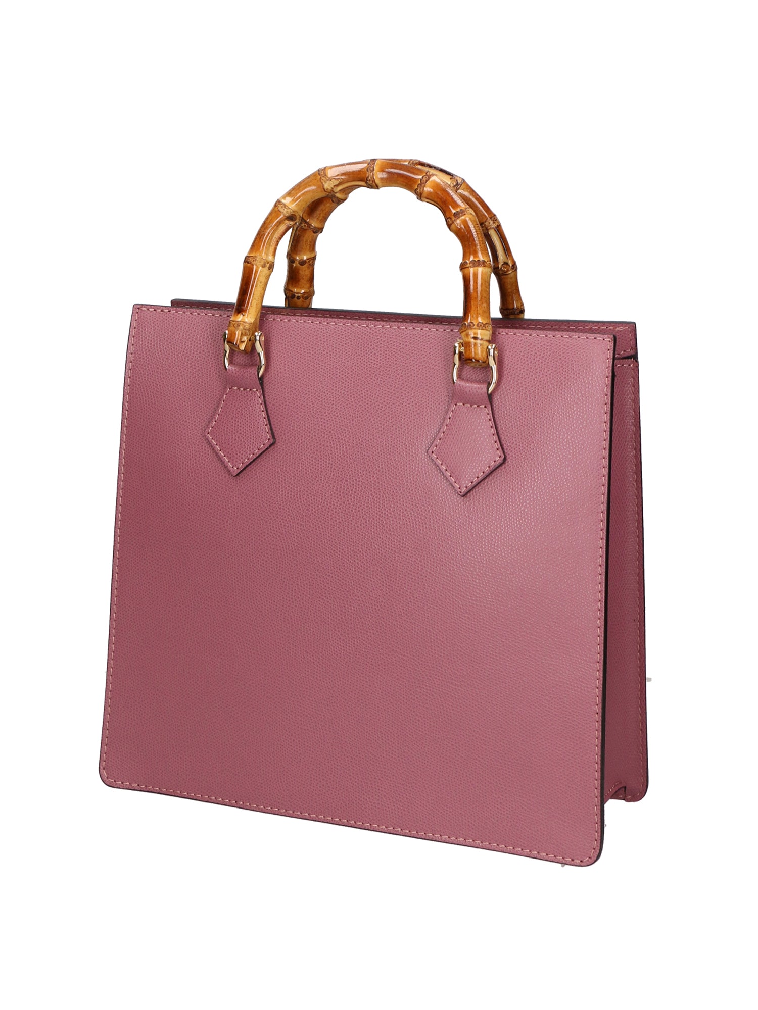 Lorenza Borsa a mano da donna Vera pelle 06524-P627 GLICINE Gave Lux