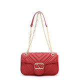 Siviglia Borsa a tracolla da donna Ecopelle VT-206-ROSSO 19V69 Italia