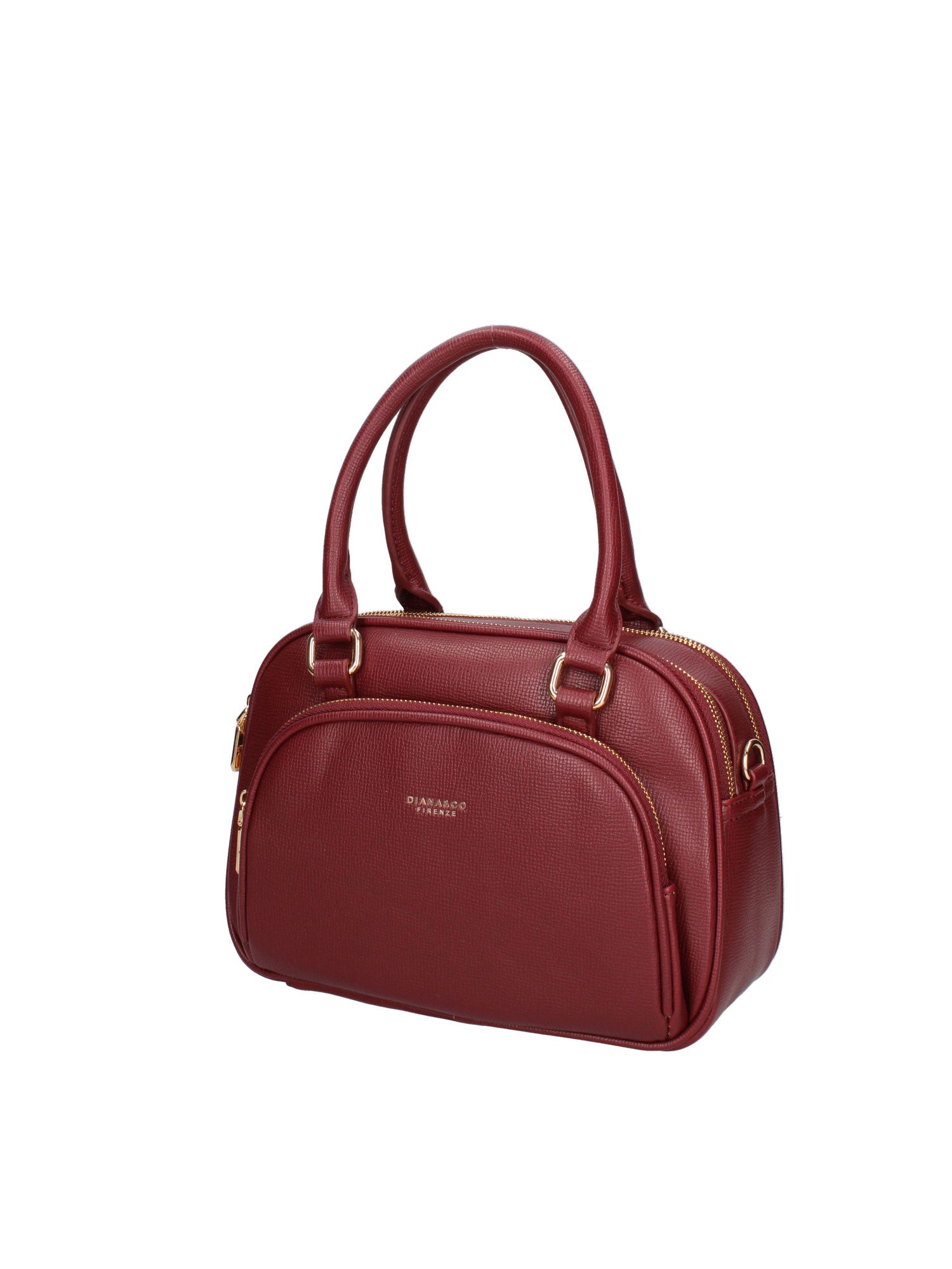 Borsa a mano da donna Ecopelle 601-4-BORDEAUX Diana&co