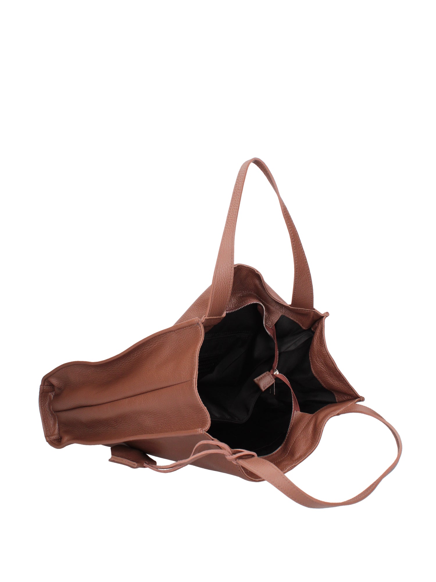 Aelia Borsa a spalla da donna Vera pelle 3312-D21 MARRONE Gave Lux