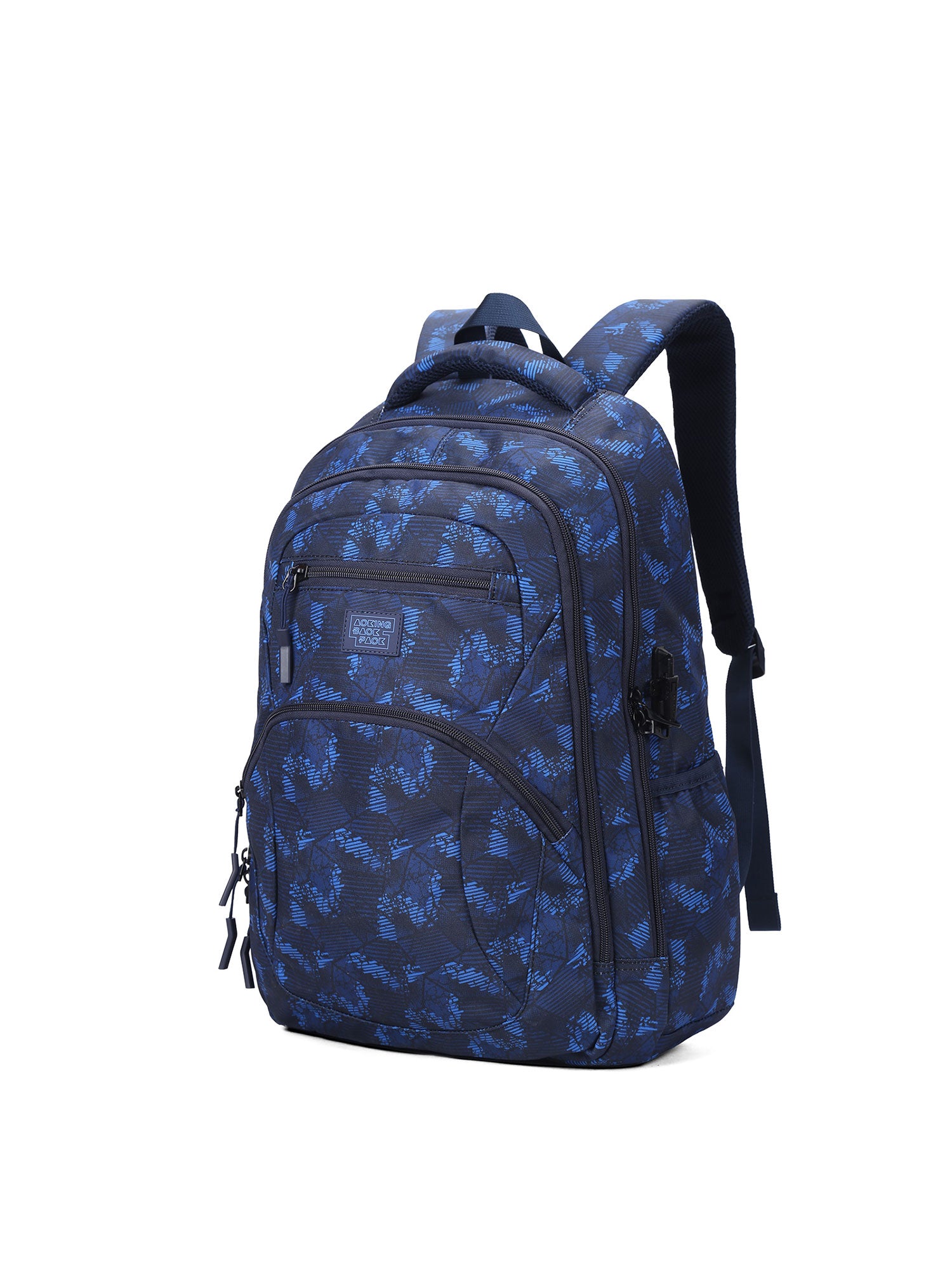 BN3025-9-BLUE STRIPES Zaino unisex Veloria Aoking