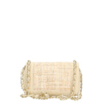 Florelle Borsa a tracolla donna Vera pelle 1511-BEIGE Gave Lux