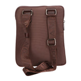 Borsa a tracolla uomo in pelle PU Casual PCL3154-BROWN Northampton Polo Club