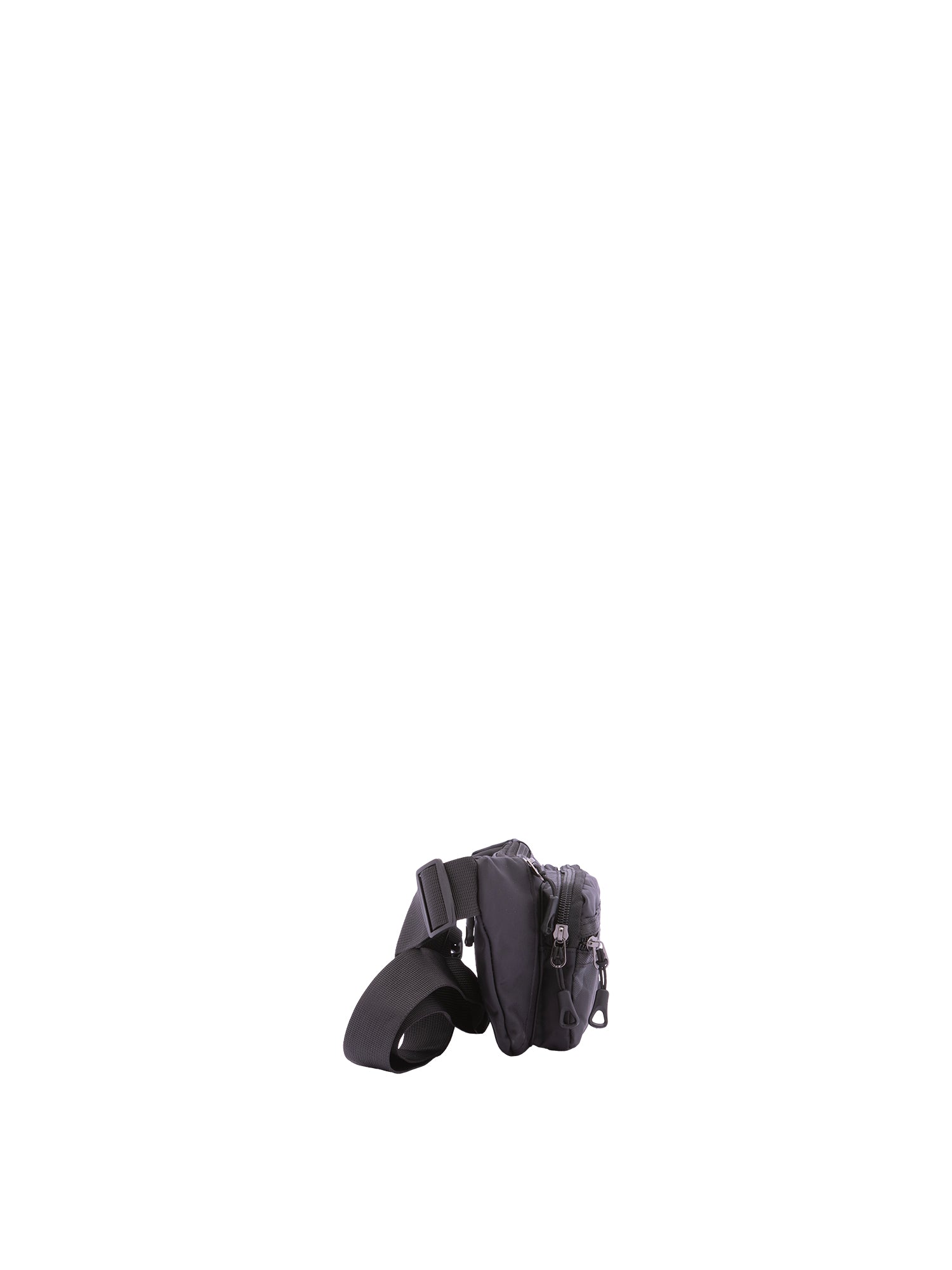 Marsupio da uomo in poliestere Casual BC1242-NERO B Cavalli