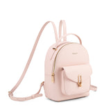 Zaino da donna in pelle vegana Casual 712-3PT-LIGHTPINK Diana&co