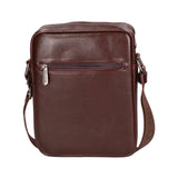 Borsa a tracolla uomo in pelle PU Casual PCL3078-COFFEE Northampton Polo Club
