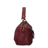 Novella Borsa a spalla da donna Vera pelle 7800-BORDO Gave Lux