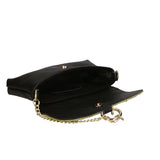 Safira Borsa a mano da donna Vera pelle 04760-LEO P GIALLO Gave Lux