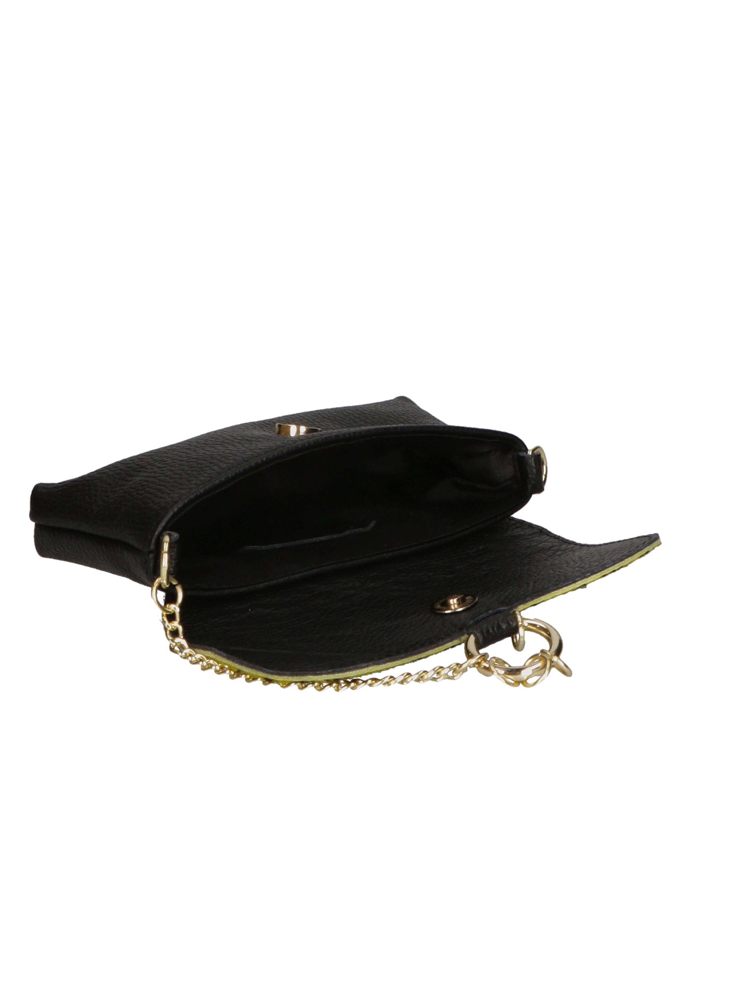 Safira Borsa a mano da donna Vera pelle 04760-LEO P GIALLO Gave Lux