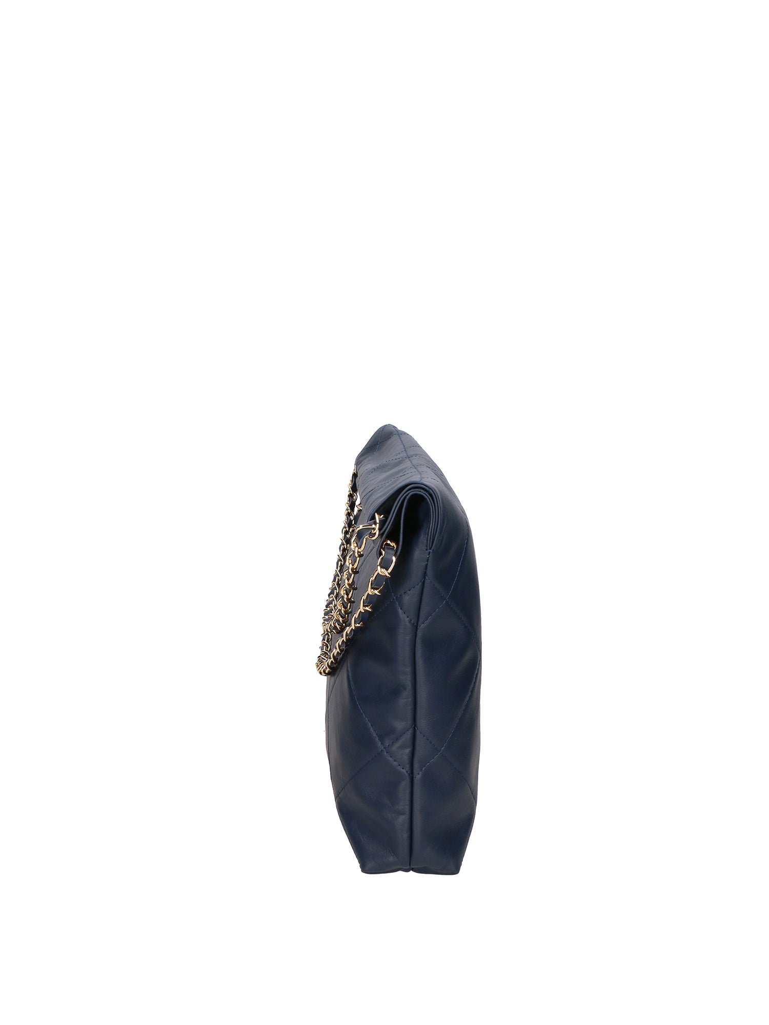 Violante Borsa a spalla donna Vera pelle 06897-S24 BLU JEANS Gave Lux