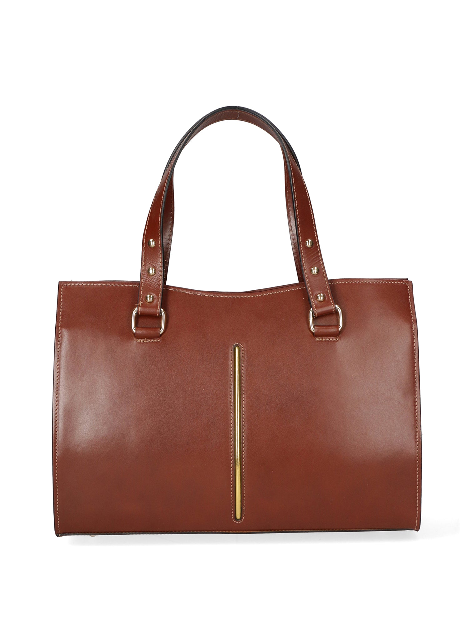Frida Borsa a mano da donna Vera pelle 9134-MARRONE Gave Lux