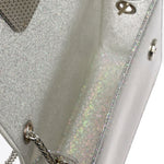 Borsa a mano da donna 100% Pvc FLAT SUPERMEE M-BLACK + LIGHT GOLD Marc Ellis