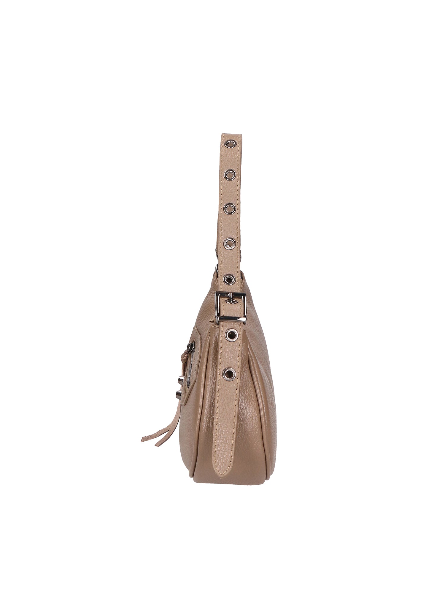 Loredana Borsa a spalla da donna Vera pelle 06548-TAUPE Gave Lux