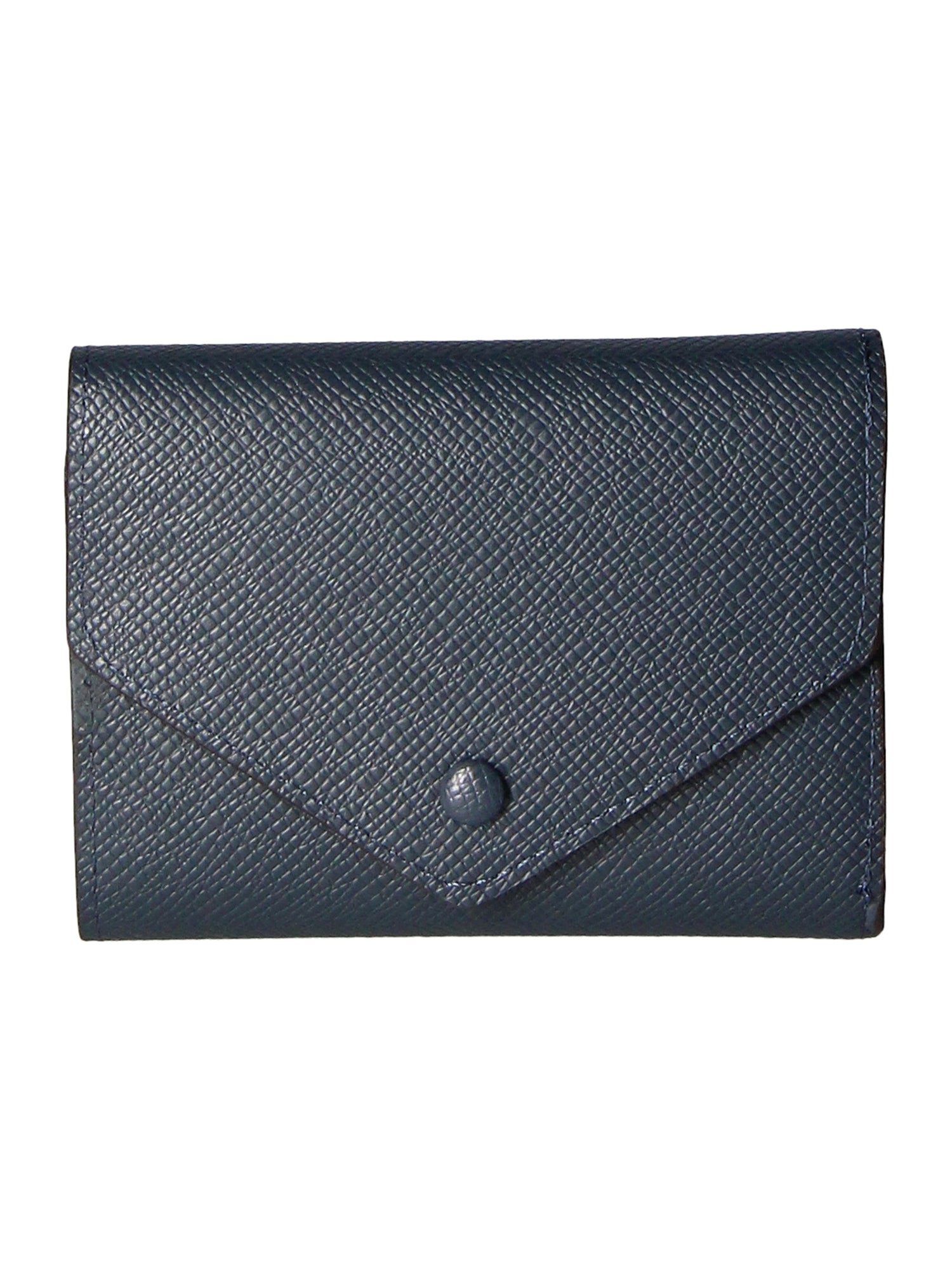 Marilena 61937 2-BLU JEANS DENUM Portafoglio donna in vera pelle Gave Lux