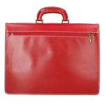 Nevio 7010-ROSSO RED Borsa da lavoro uomo in pelle Gave Lux