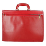 Nevio 7010-ROSSO RED Borsa da lavoro uomo in pelle Gave Lux