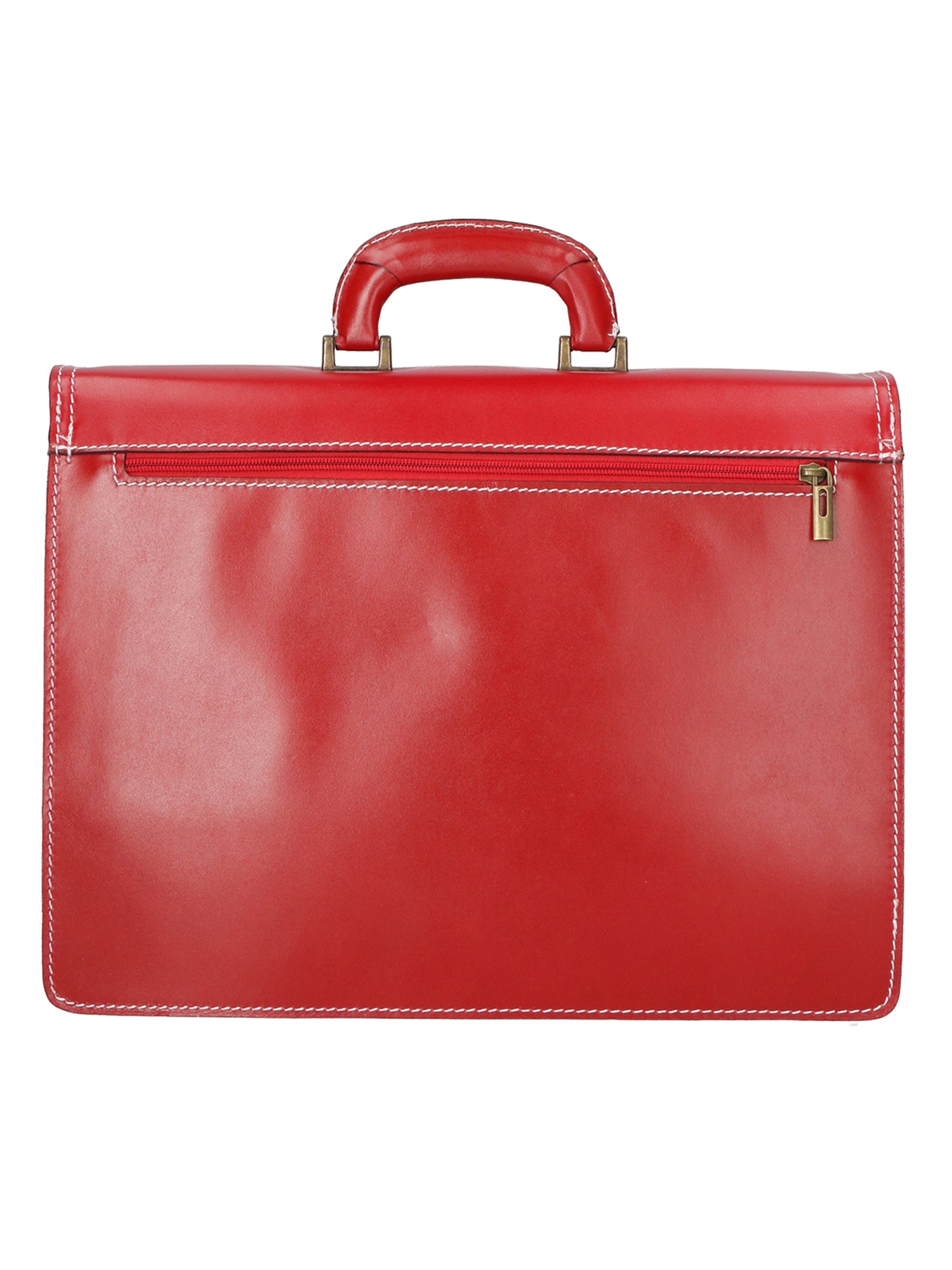 Nevio 7010-ROSSO RED Borsa da lavoro uomo in pelle Gave Lux