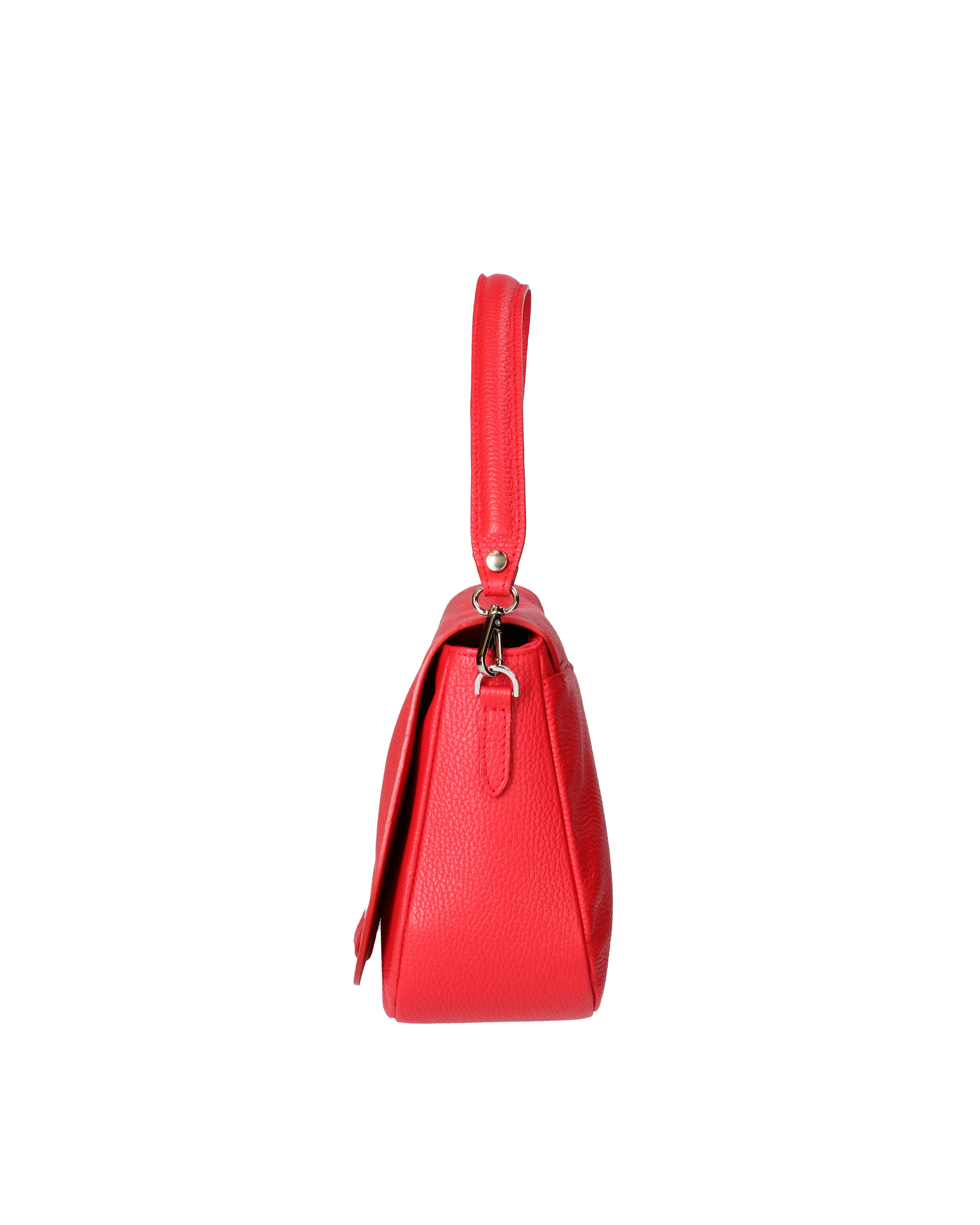 Sabina Borsa a spalla da donna Vera pelle 07139-D58 ROSSO FUOCO Viola Castellani