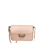 Borsa a tracolla da donna 100% PVC FLAT-BUBLE-APRICOT - SATIN CDF Marc Ellis