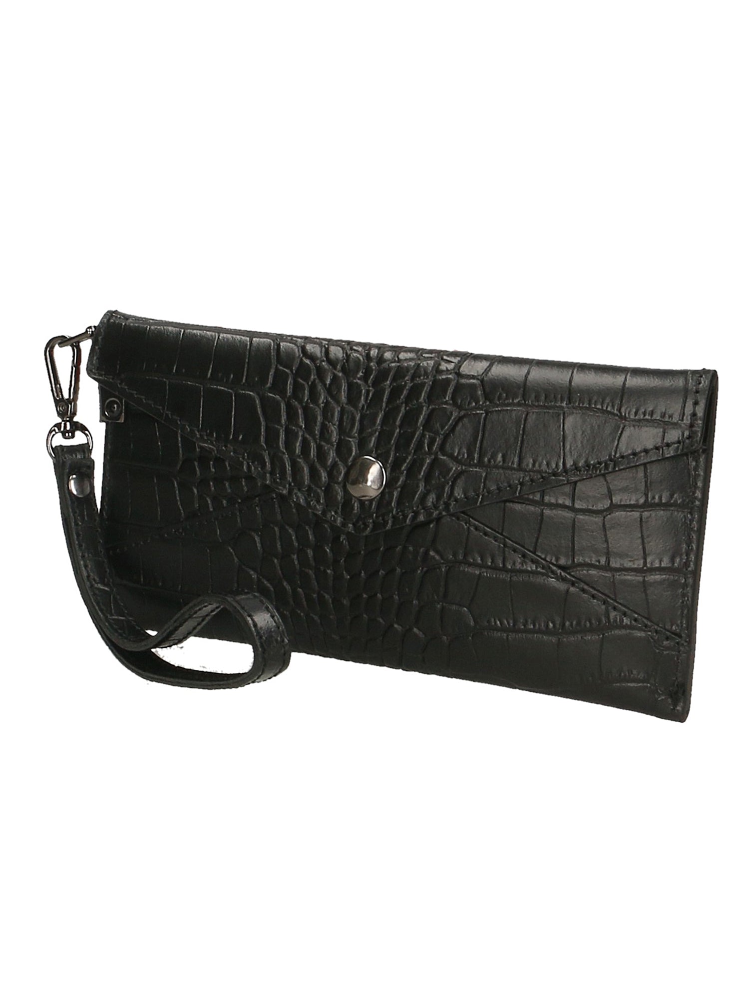 Noemy Borsetta portafoglio da donna Vera pelle 522015-NERO BLACK Gave Lux