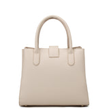 Borsa a mano da donna 100% pelle vegana PU 712-2PT-BEIGE Diana&co