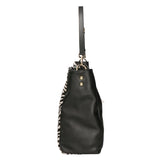 Asia Borsa a spalla da donna Vera pelle 05475-ZEBRA BIANCO NERO Gave Lux