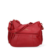 Borsa a tracolla da donna Ecopelle BC1383-RED B Cavalli