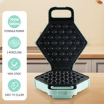 Macchina per Waffle Plastica & Teflon Volkshin