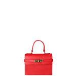 Borsa a mano da donna Vera pelle 07161-D58 ROSSO FUOCO Roberta Rossi