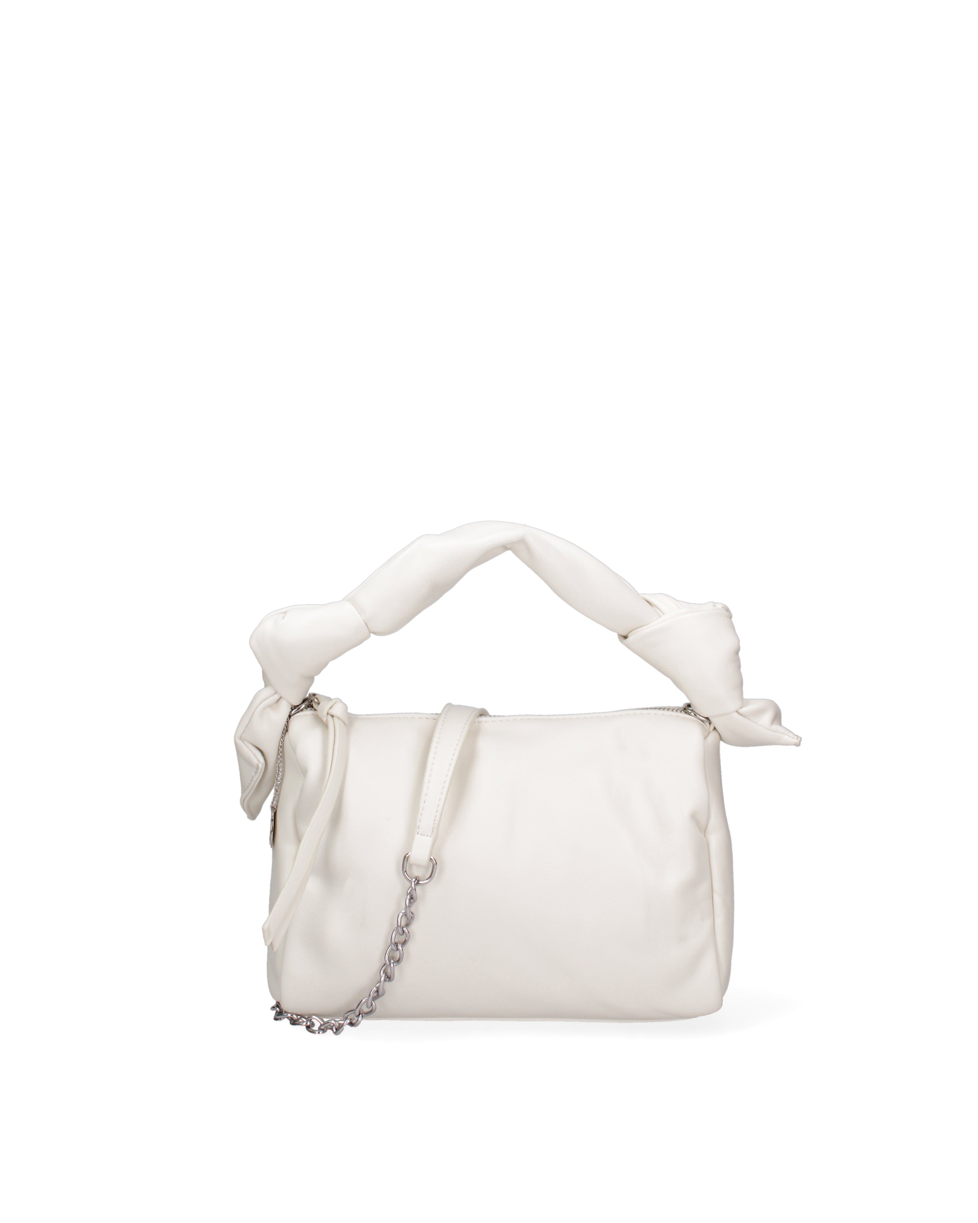 Borsa a spalla da donna Ecopelle DC3102-1-WHITE Diana&co