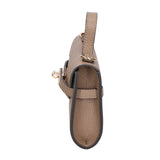 Uma Borsa a mano da donna Vera pelle 06525-D40 TAUPE Gave Lux