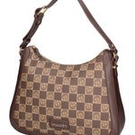 Vigevano Borsa a tracolla da donna 100% poliuretano B16174-MARRONE Braccialini