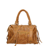 Elara Borsa a spalla da donna Vera pelle 06090-005 CUOIO CHIARO Gave Lux