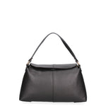 Borsa a spalla da donna Vera pelle 07154-D28 NERO Roberta Rossi