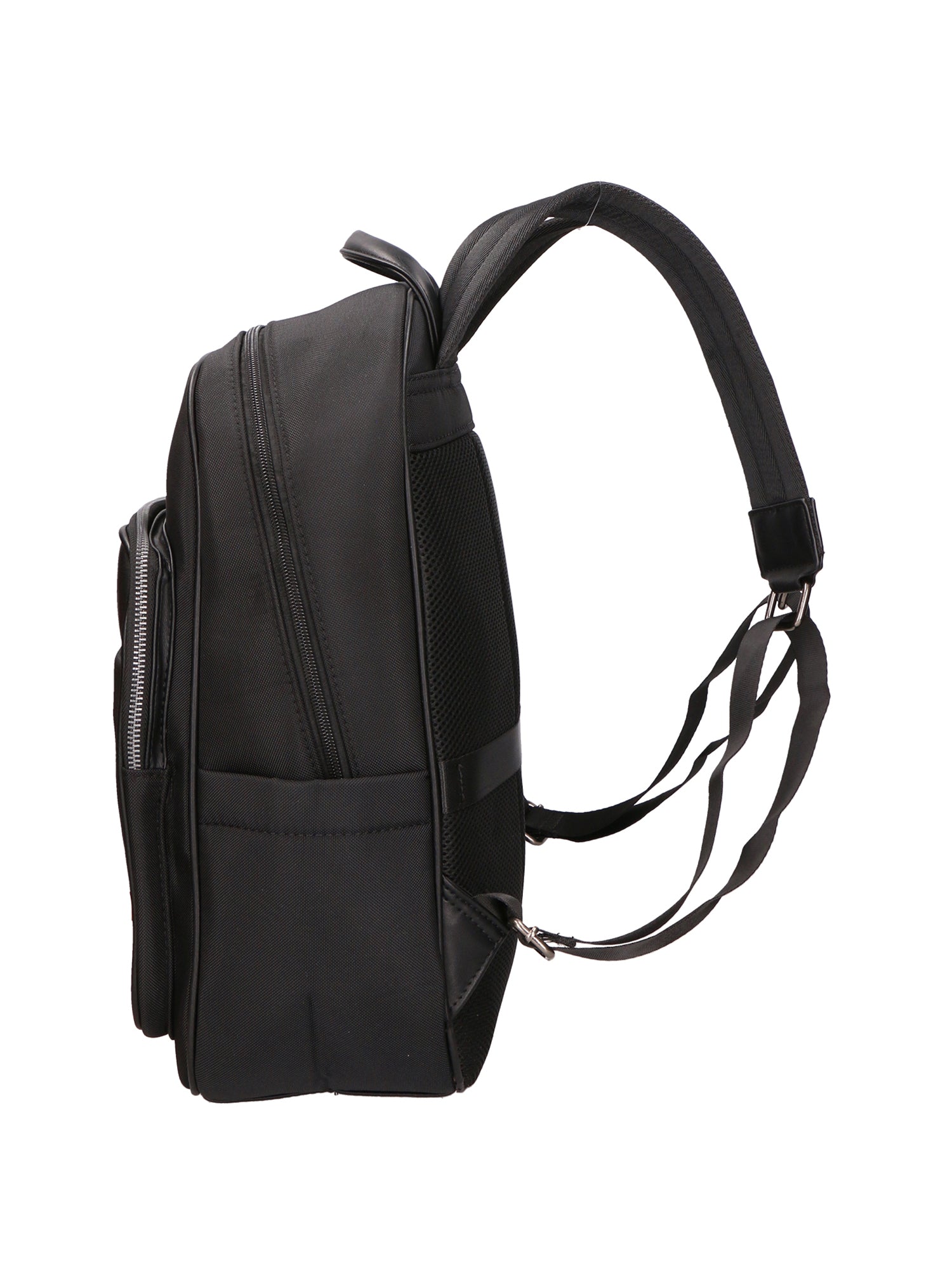 Zaino uomo in pelle PU vegana Casual PCL3113-BLACK Northampton Polo Club