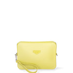 Borsa a tracolla da donna 100% Pvc FLAT-FLOWE-PYRATE GREEN - SILVER Marc Ellis