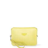 Borsa a tracolla da donna 100% Pvc FLAT-FLOWE-PYRATE GREEN - SILVER Marc Ellis