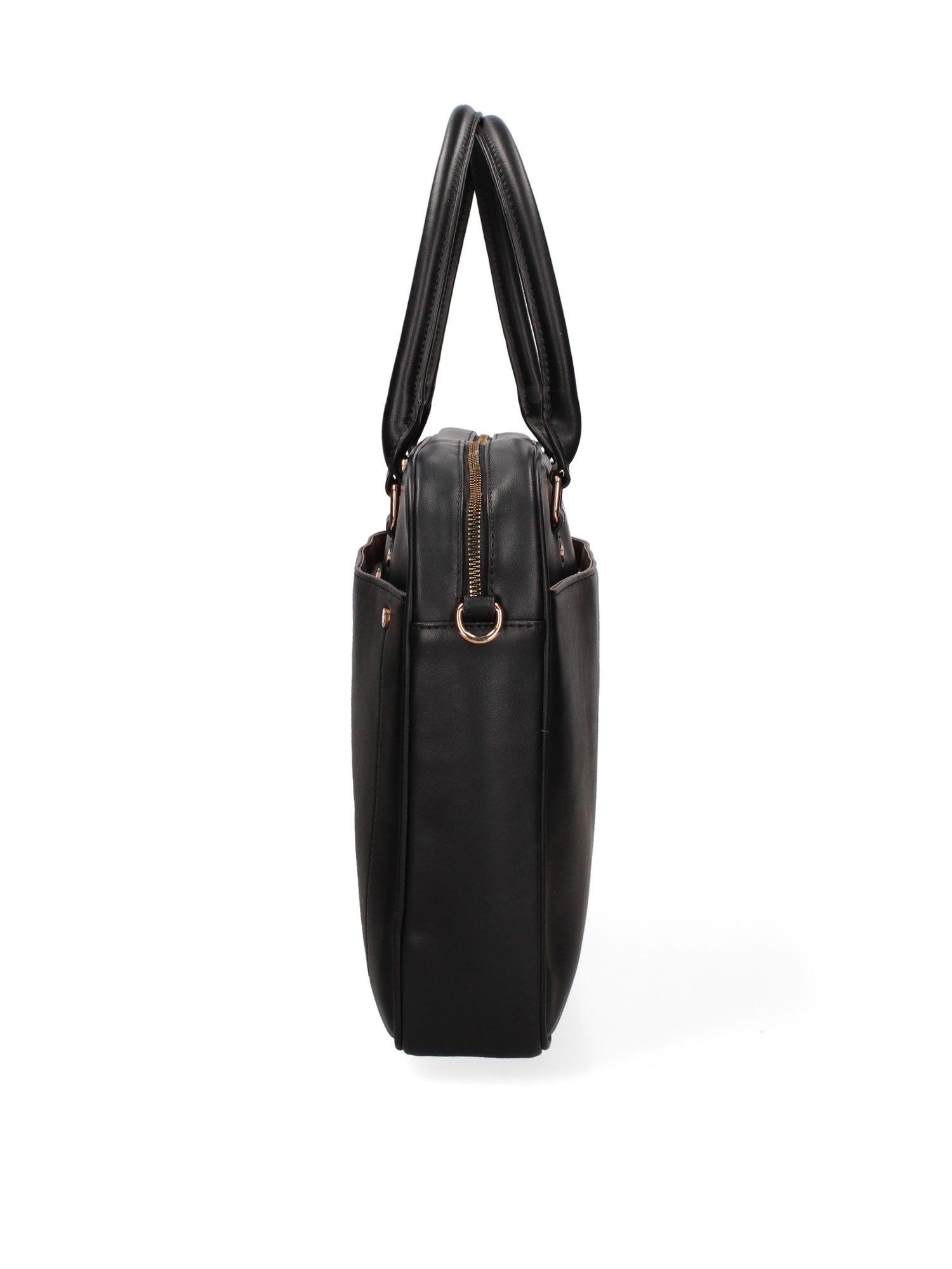 Valora Borsa da lavoro unisex Ecopelle e poliestere 3403-2-BLACK Diana&co