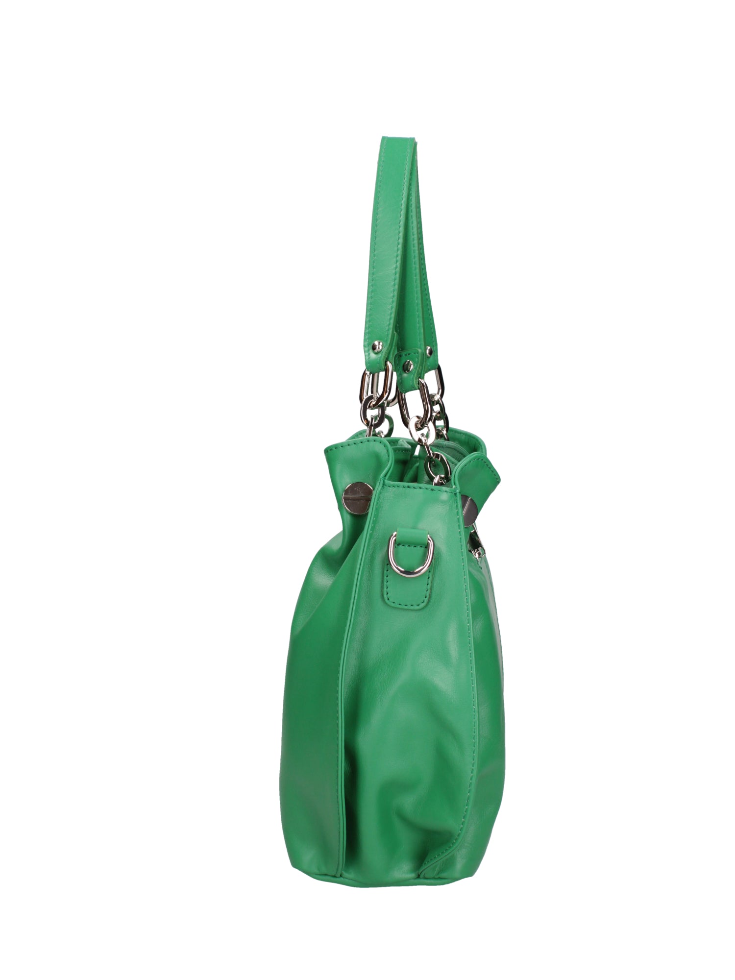 Ereba Borsa a mano da donna Made in Italy 100% pelle 3305-S47 VERDE MELA Gave Lux