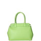 Borsa a mano da donna Vera Pelle 07146-D12 VERDE Viola Castellani