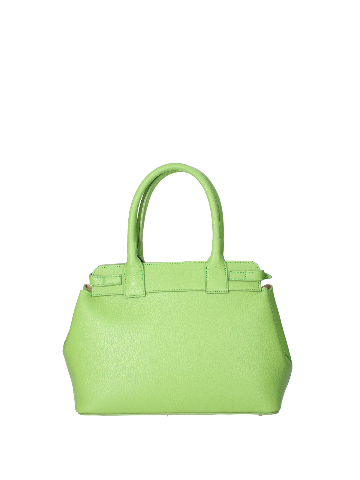 Borsa a mano da donna Vera Pelle 07146-D12 VERDE Viola Castellani